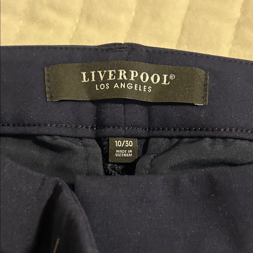 Liverpool Navy Trousers Kelsey - Picture 2 of 2